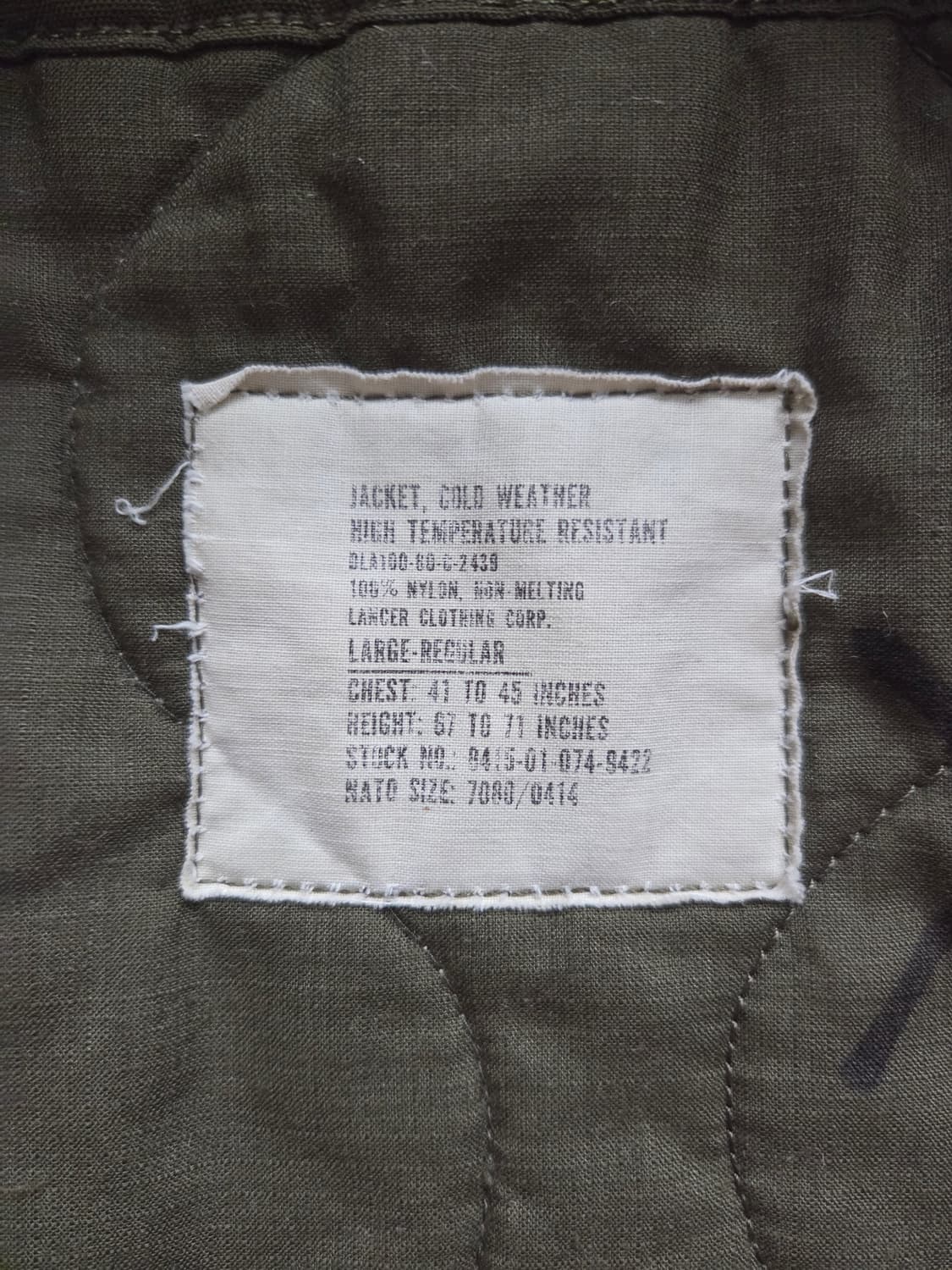 1980 OG CVC 탱커자켓 L-R 상품이미지4