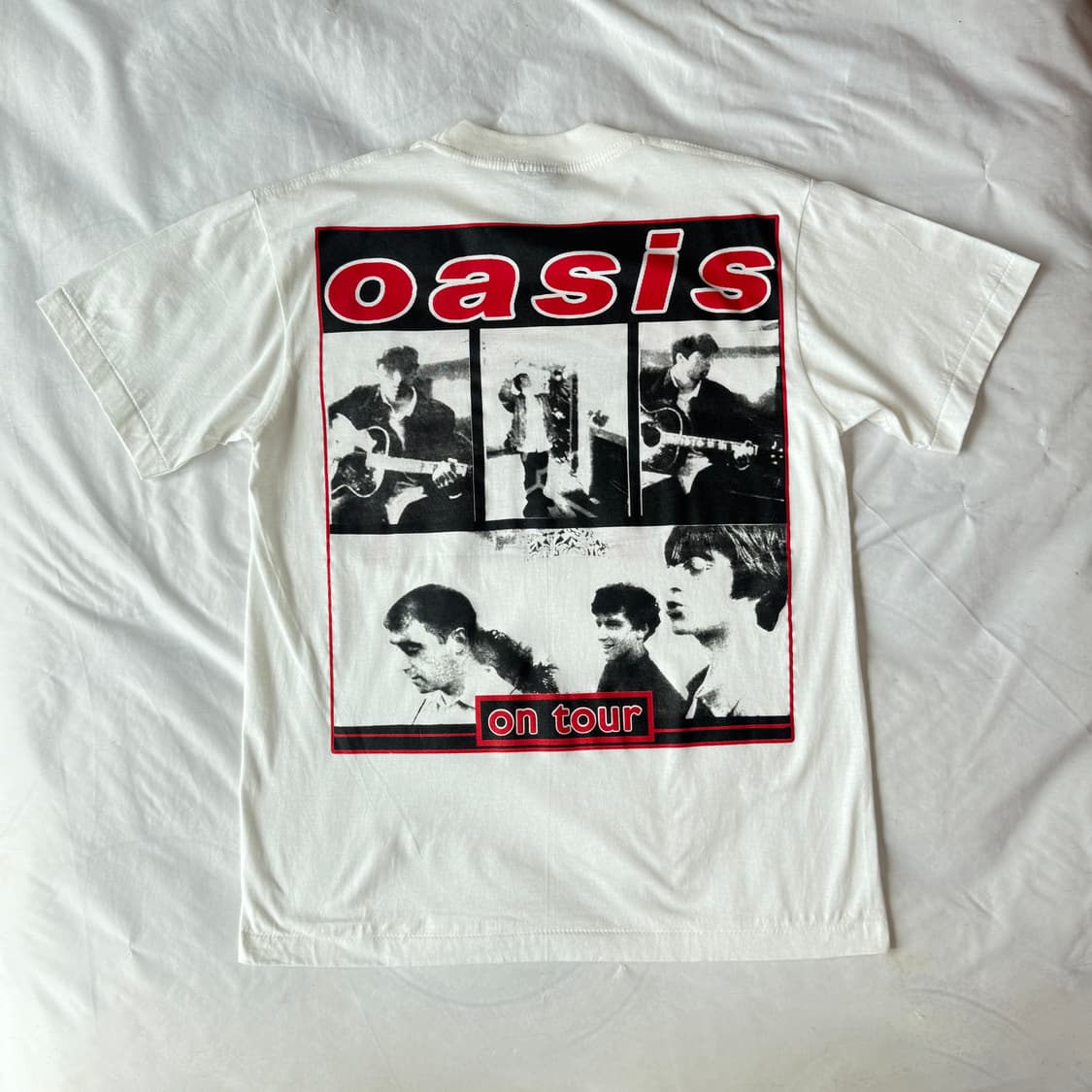 오아시스 94년도 ON TOUR 티셔츠 수소봉재 상품이미지6