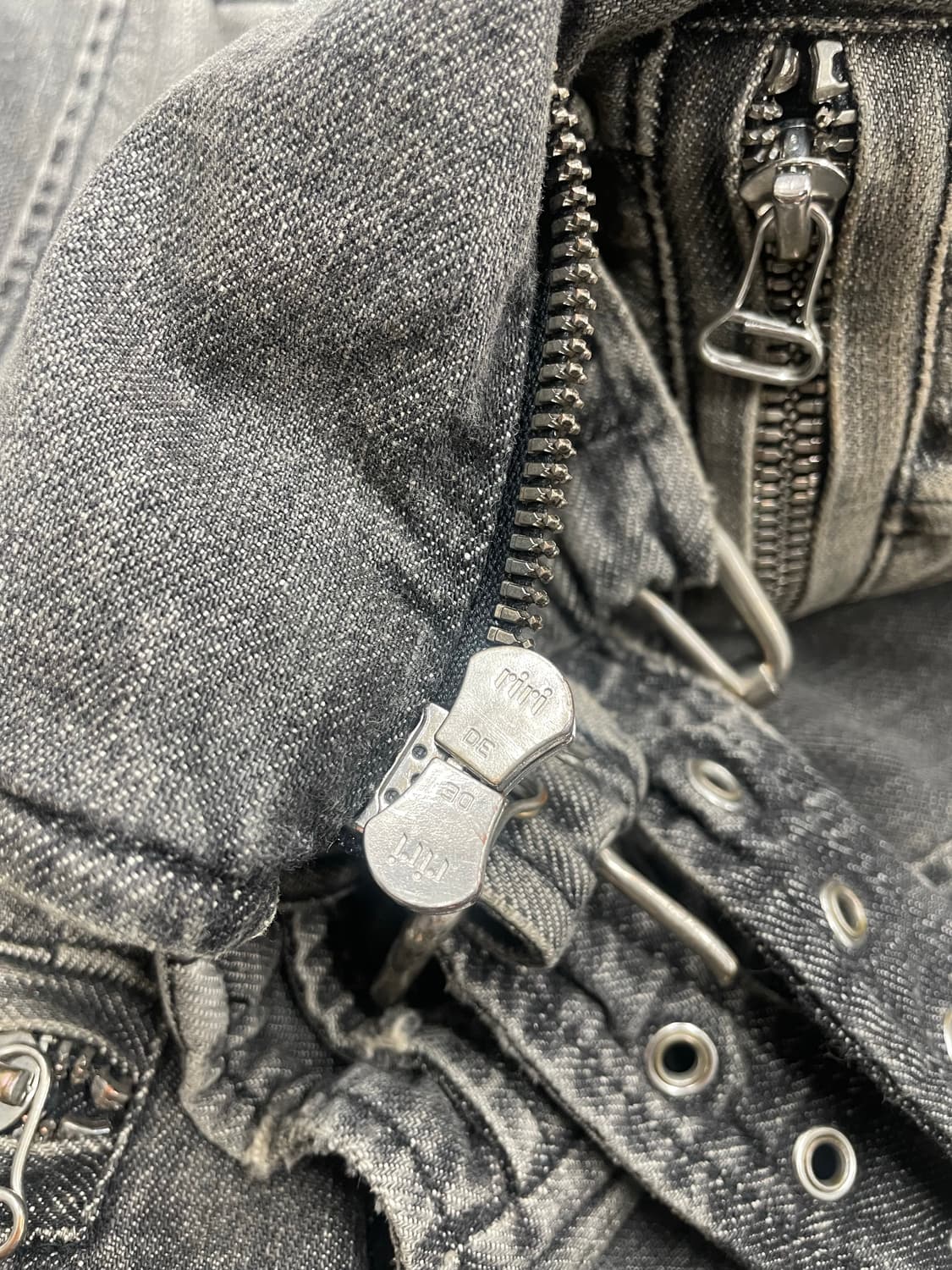 Balmain 2010ss 데카르넹 패디드 숄더 데님 자켓 상품이미지5