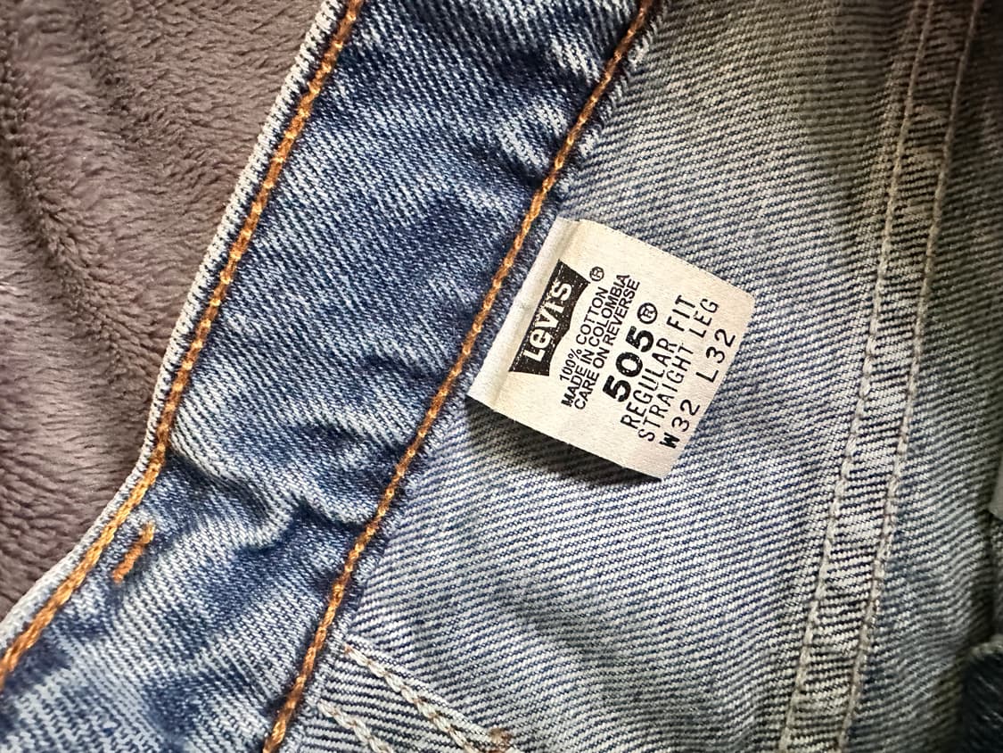 90s 리바이스 505 데님 상품이미지4