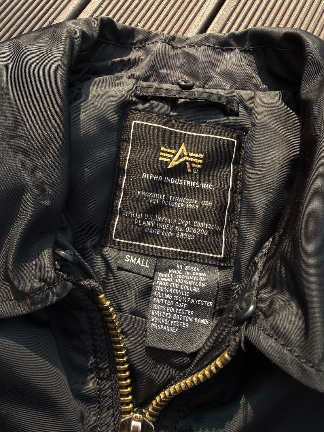 Alpha industries 알파인더스트리 MA-1 항공점퍼 상품이미지3