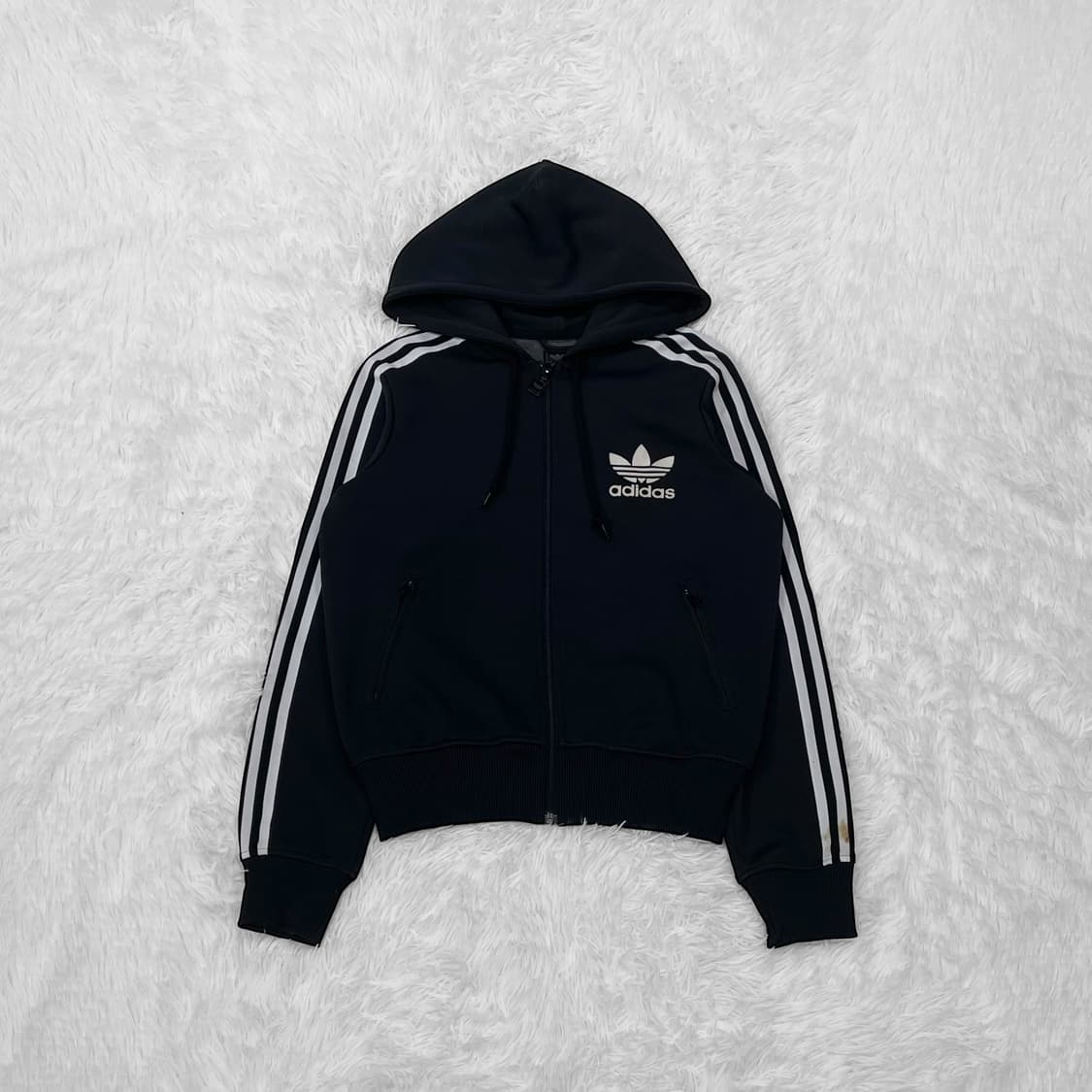 아디다스 불꽃 로고 후드 플락 후드집업 트랙탑 상품이미지2