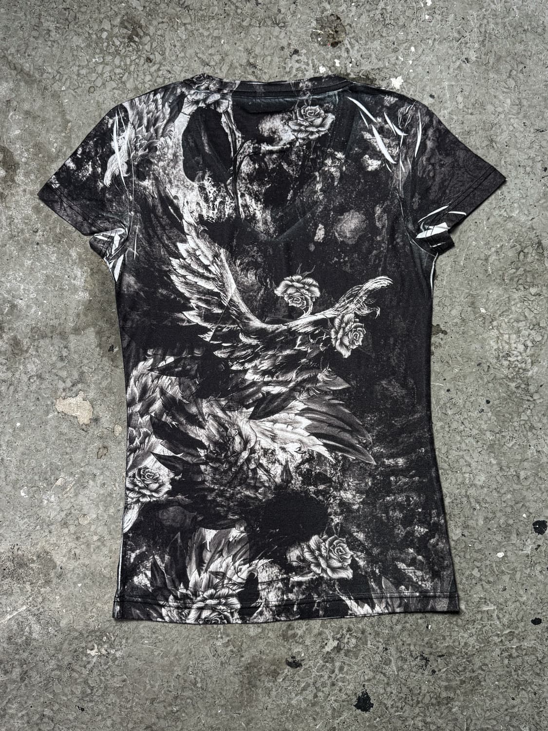 MIDAS – Angel Wing Graphic V-neck Tee 상품이미지10
