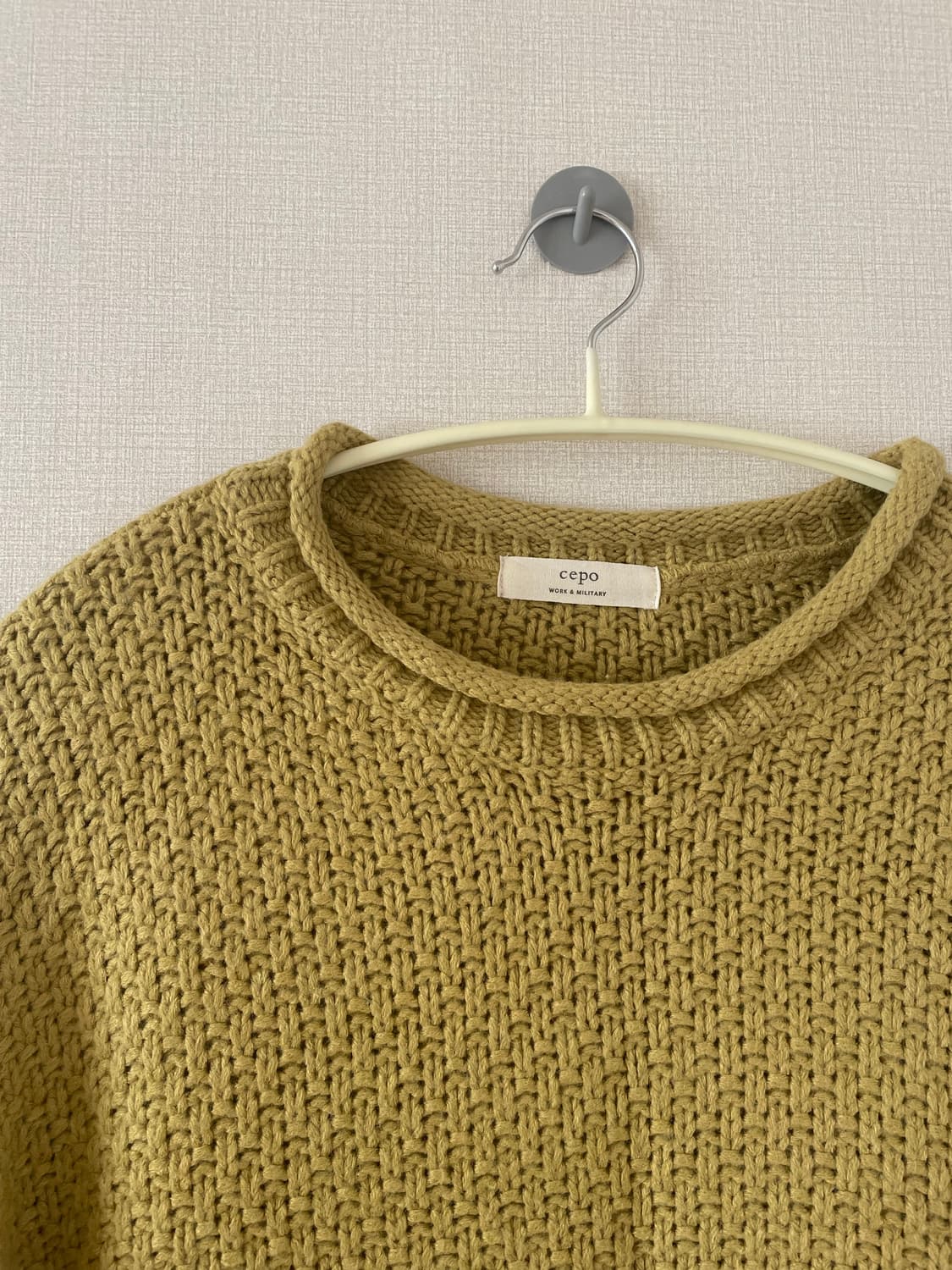 Cepo vintage lime knit 상품이미지2