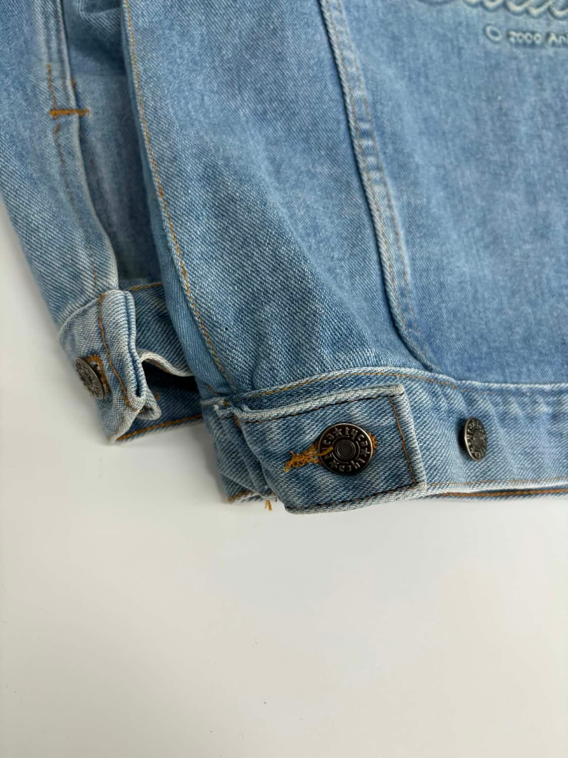 [M] 아메리칸빈티지 데님 트러커 자켓 made in usa 상품이미지7