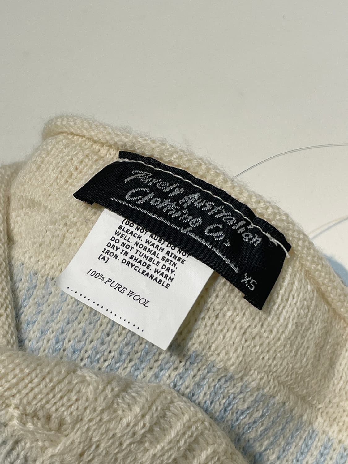 Purely Australian 코튼캔디 케이블 울 목도리 A1420 상품이미지7