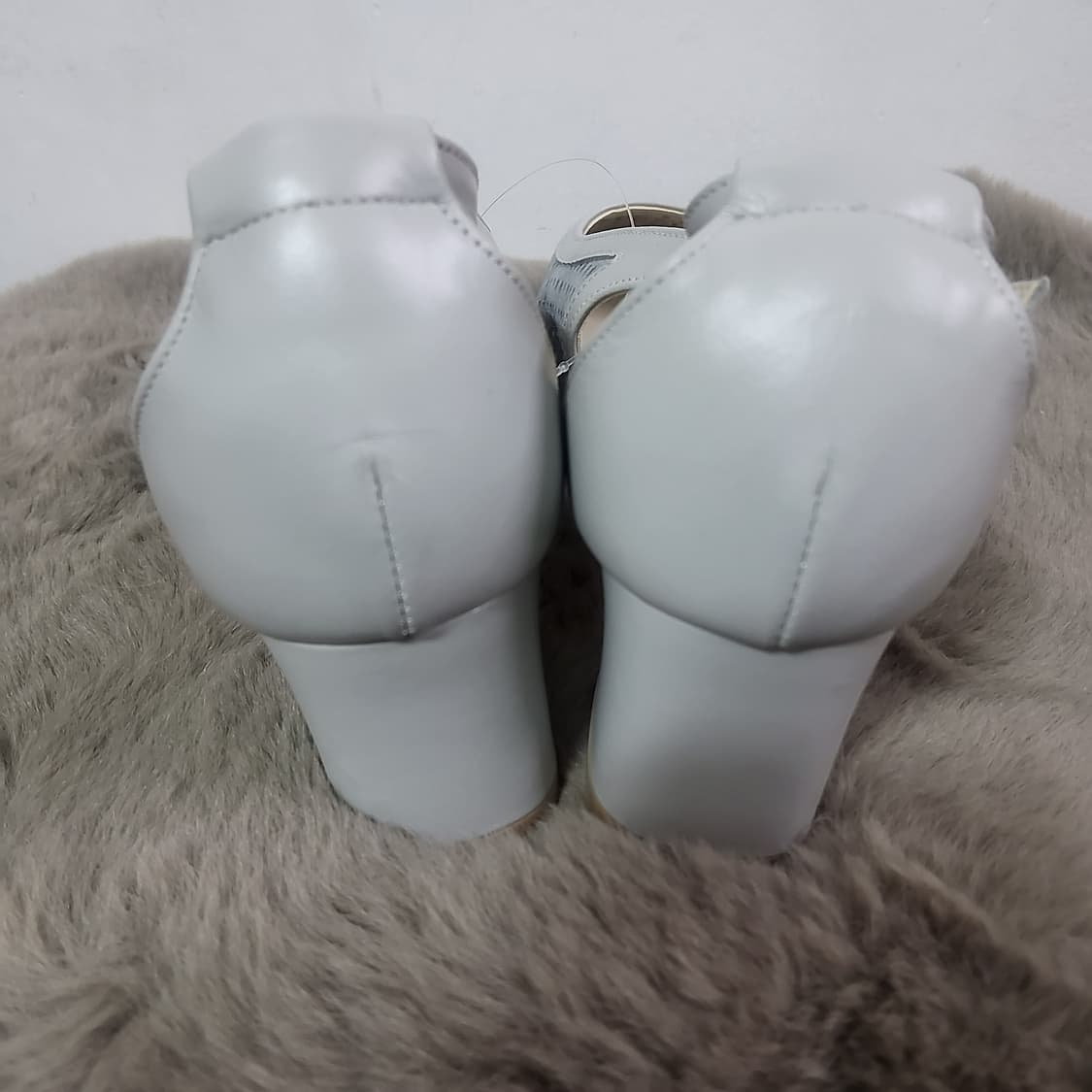 새상품 금강제화 비제바노 샌들 슬링백 슈즈 미들힐 245 정가 15만 상품이미지2