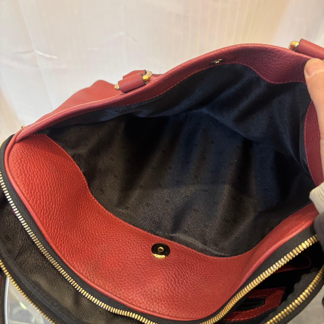 정품 닥스 가죽 브리프케이스 토트백     상품이미지10