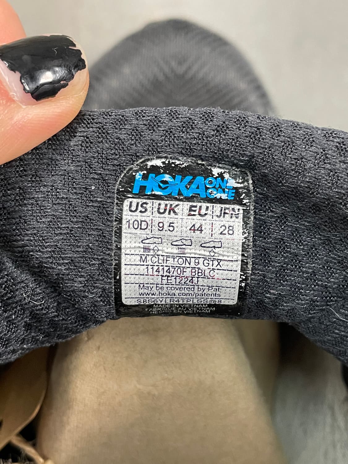 호카 클리프톤 9 gtx 슈즈 상품이미지7