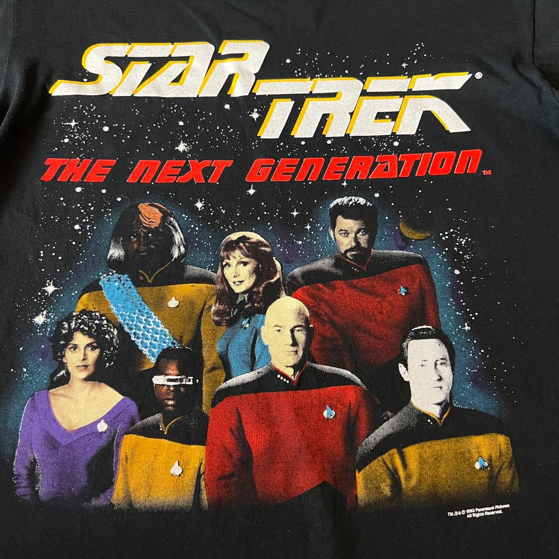 빈티지 90s Star Trek The Next Generation 티셔 상품이미지3