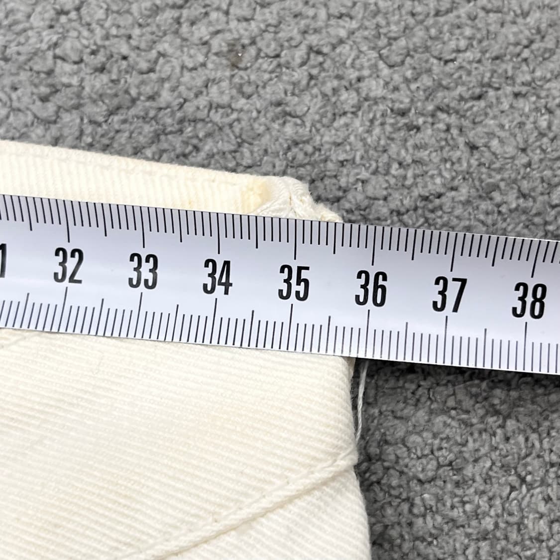 36 돌체앤가바나 여성 화이트 데님 팬츠 상품이미지7