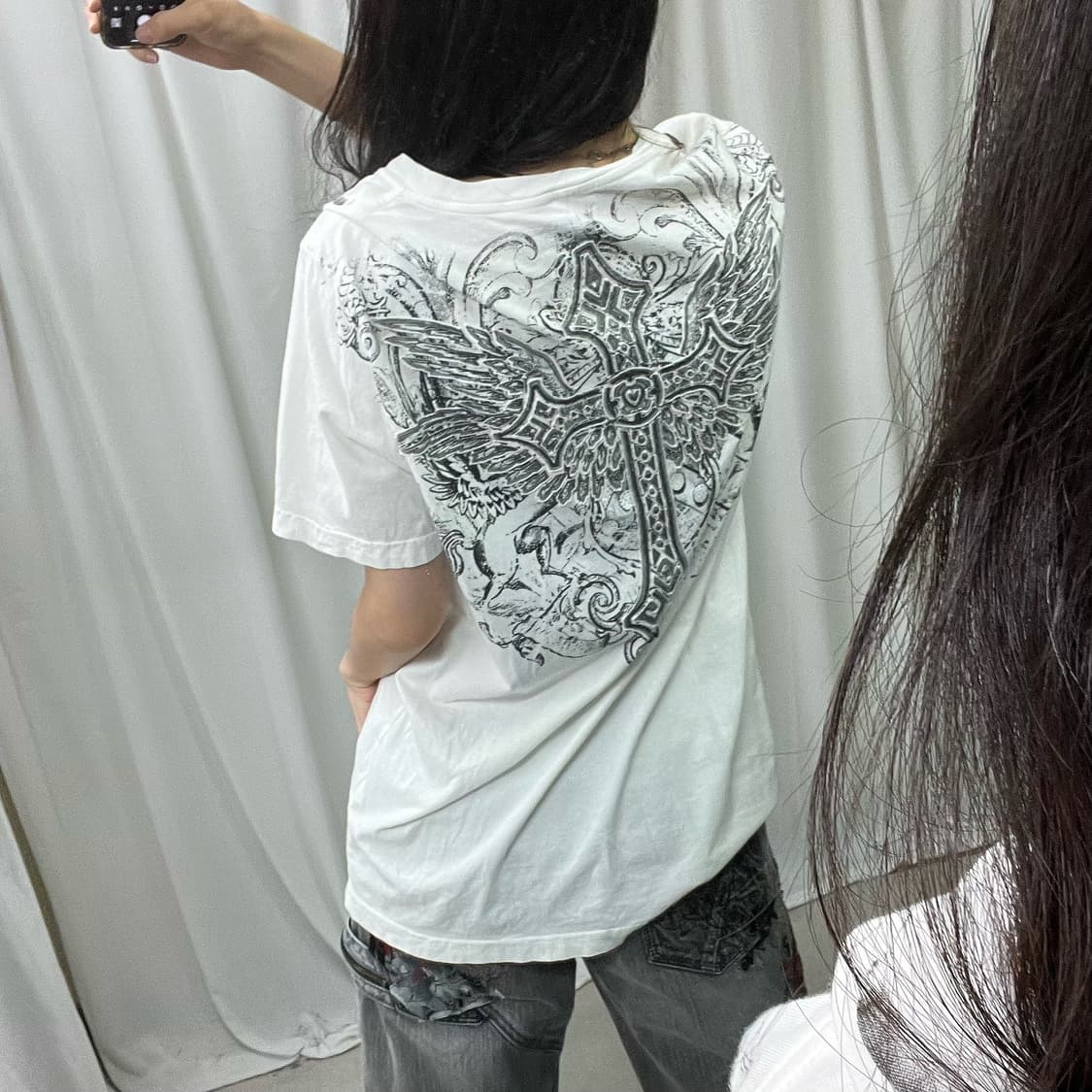 Buckaroo white T-shirts 상품이미지3