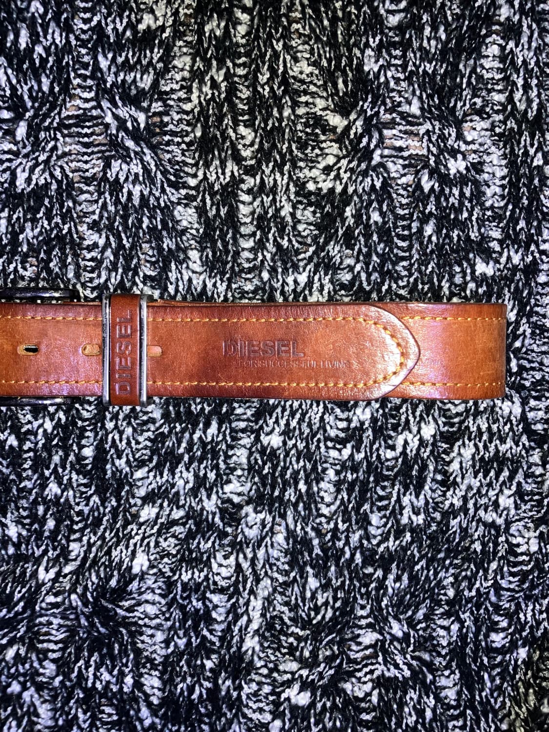 Diesel learher belt 상품이미지5