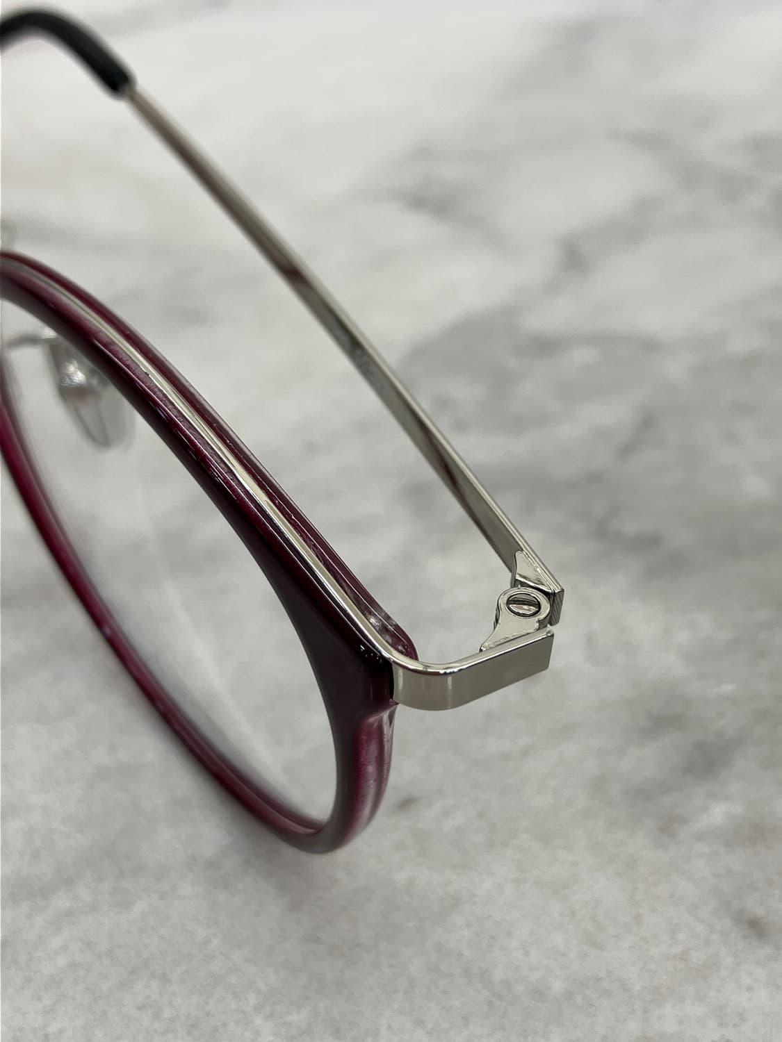 블루엔젤 Blueangel 실버 와인 솔텍스 라운드 메탈테 안경 상품이미지8