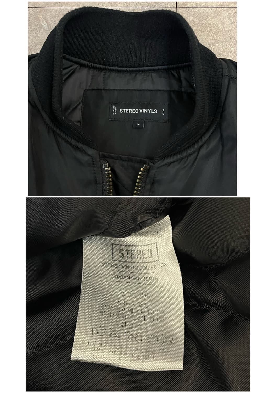 스테레오 바이널즈 우탱 클랜 ma1 블랙 L #csz3689 상품이미지3