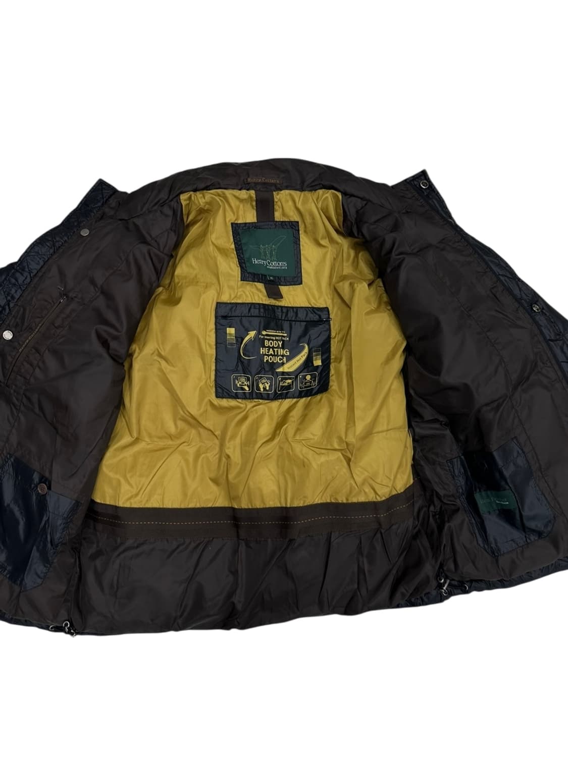 헨리코튼 덕다운 유광패딩 블랙 (M) 상품이미지8