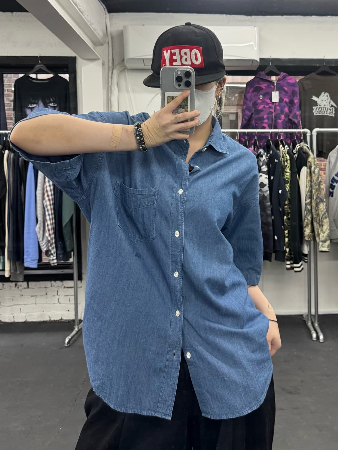 리바이스 데님셔츠 상품이미지3