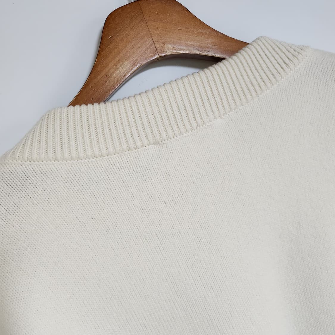 [M] 아미 화이트 빅하트 인타르시아 울 가디건 BFUKC002 018 상품이미지8