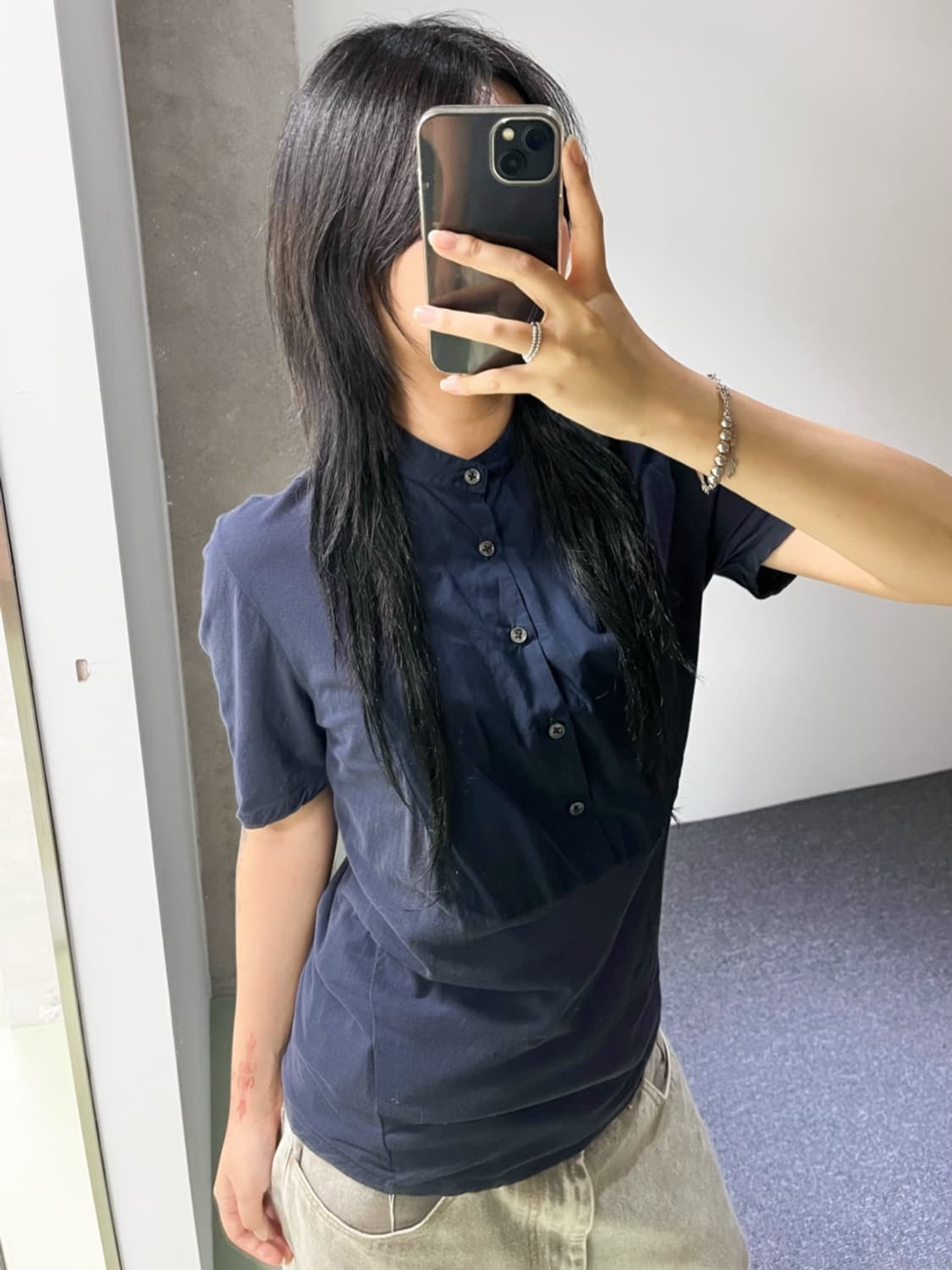 메종 마르지엘라 11s/s 블라우스 탑 상품이미지1