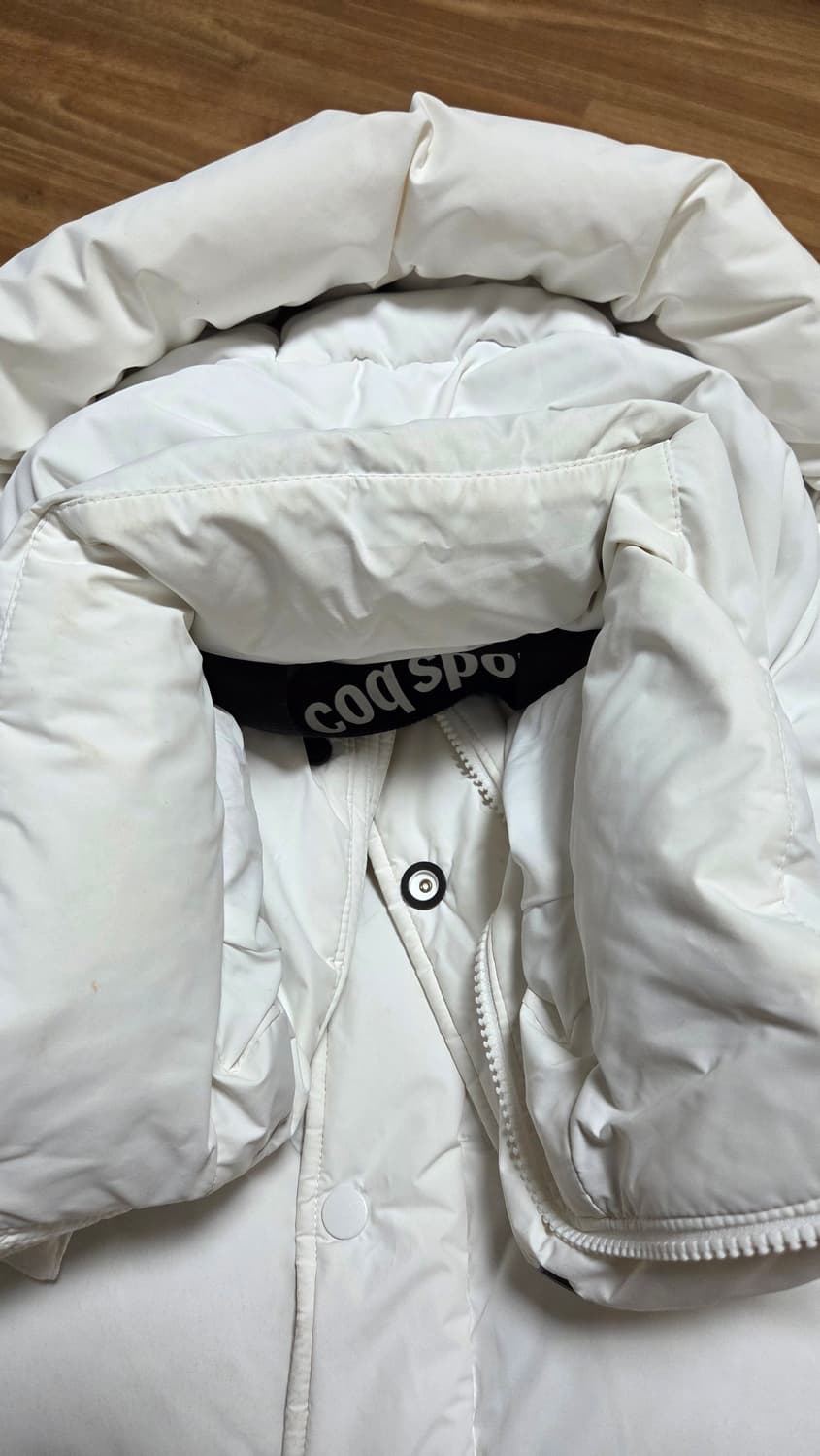 르꼬끄 화이트 구스다운 패딩 상품이미지8