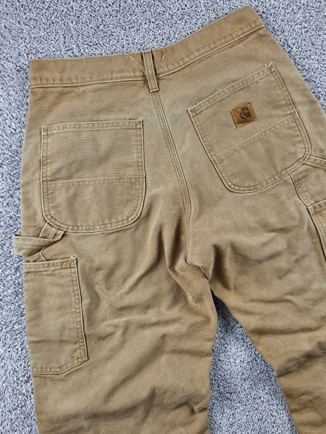 칼하트 헤비플란넬 덕 캔버스 카펜터 워크팬츠 ( 29X32 )/11103 상품이미지9