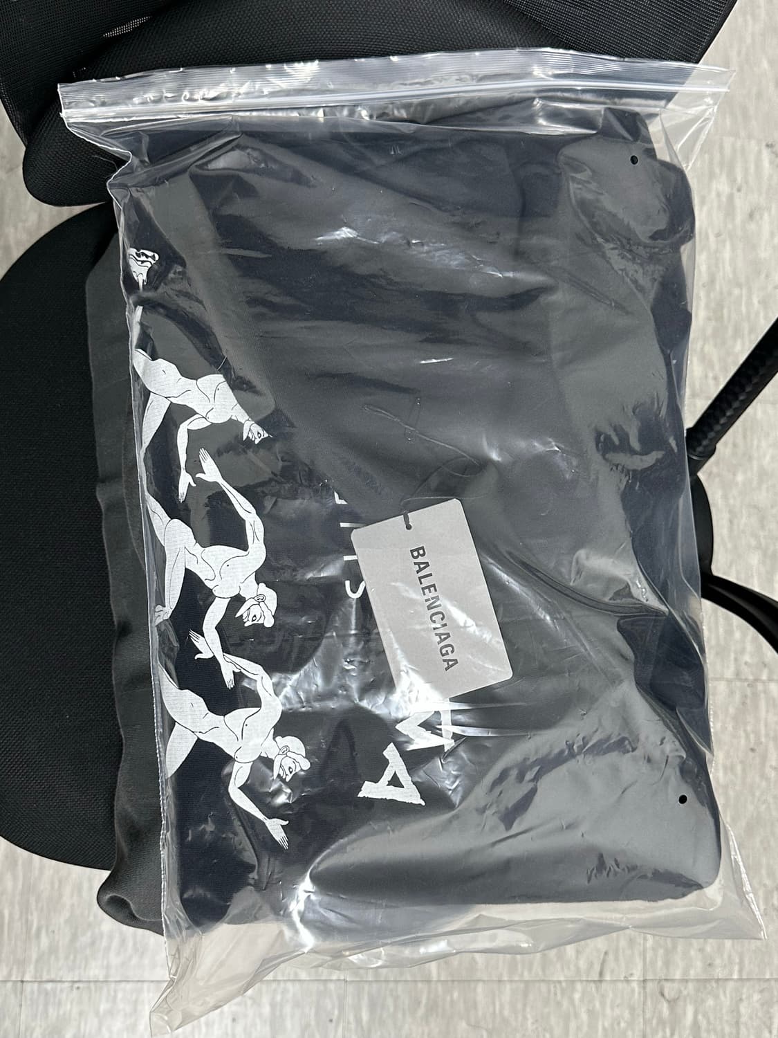 [xxs] 발렌시아가 마라톤 후드 블랙 상품이미지7