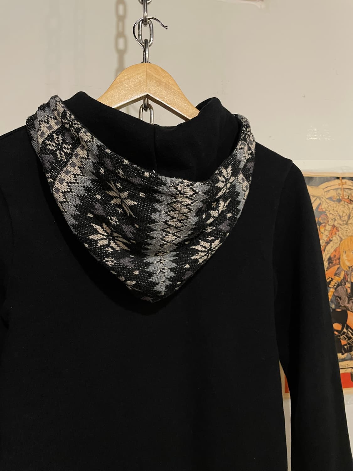 liz lisa doll 리즈리사돌 자수 니트 포켓 눈결정 후드집업 상품이미지6