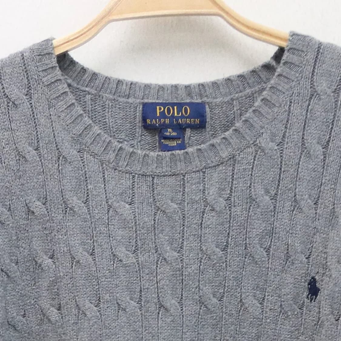 폴로랄프로렌 네이비포니 꽈배기 니트 60841 상품이미지3