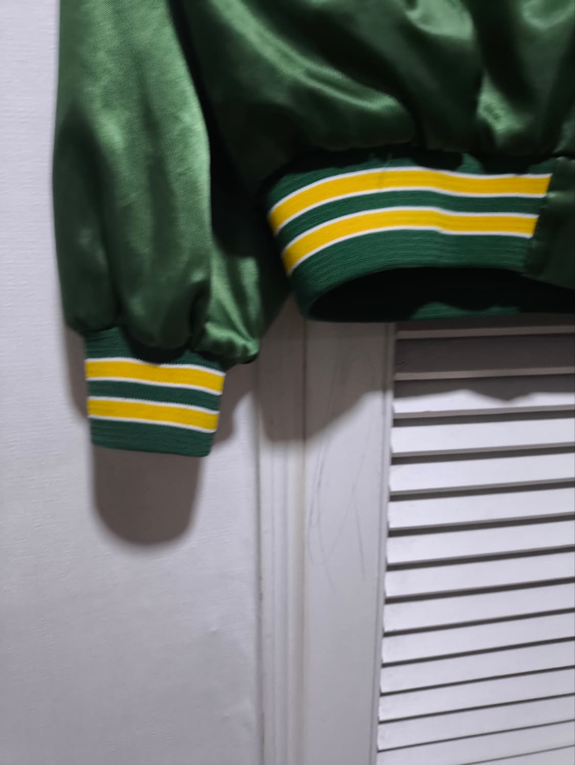 xl 90s 초크라인 스타디움 사틴 바시티자켓 상품이미지3