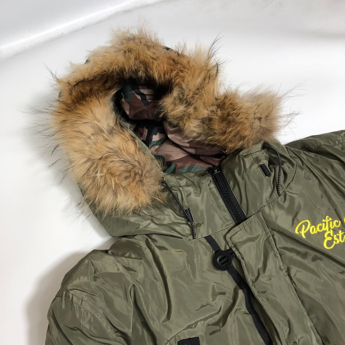 NBA 골든스테이트워리어스 야상패딩 XL 상품이미지2