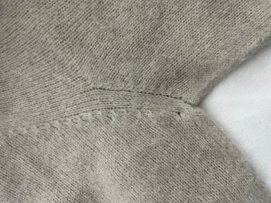 할리오브스코틀랜드 쉐기독 니트 오트밀크 L 상품이미지9