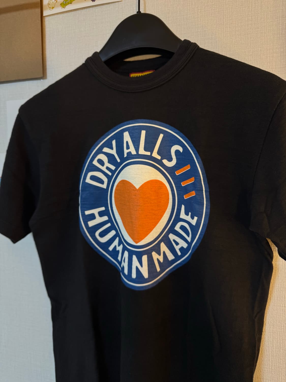 [S]휴먼메이드 그래픽 반팔 티셔츠 블랙 상품이미지4