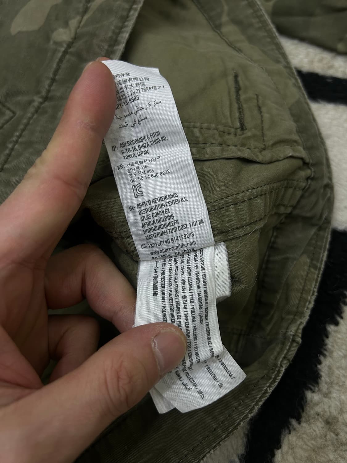 [M]아베크롬비 카모플라주 필드 야상 자켓 상품이미지7