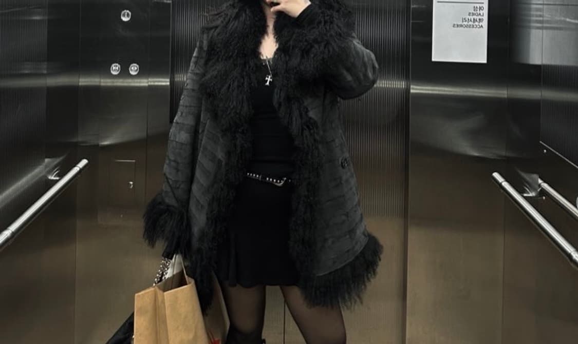 y2k 퍼무스탕 상품이미지1