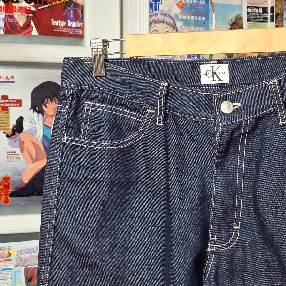 캘빈 클라인 스트레이트 생지 데님 팬츠 상품이미지6