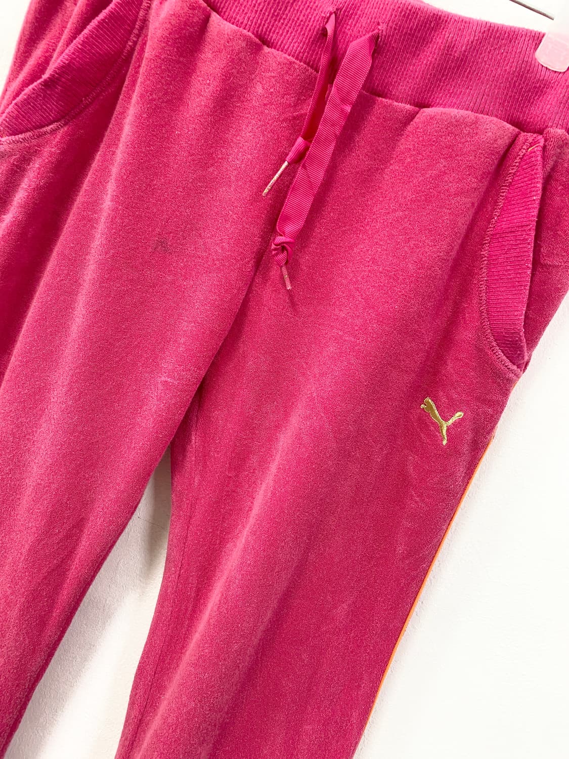 [PUMA] 퓨마 갸루 핫핑크 벨벳 팬츠 상품이미지6