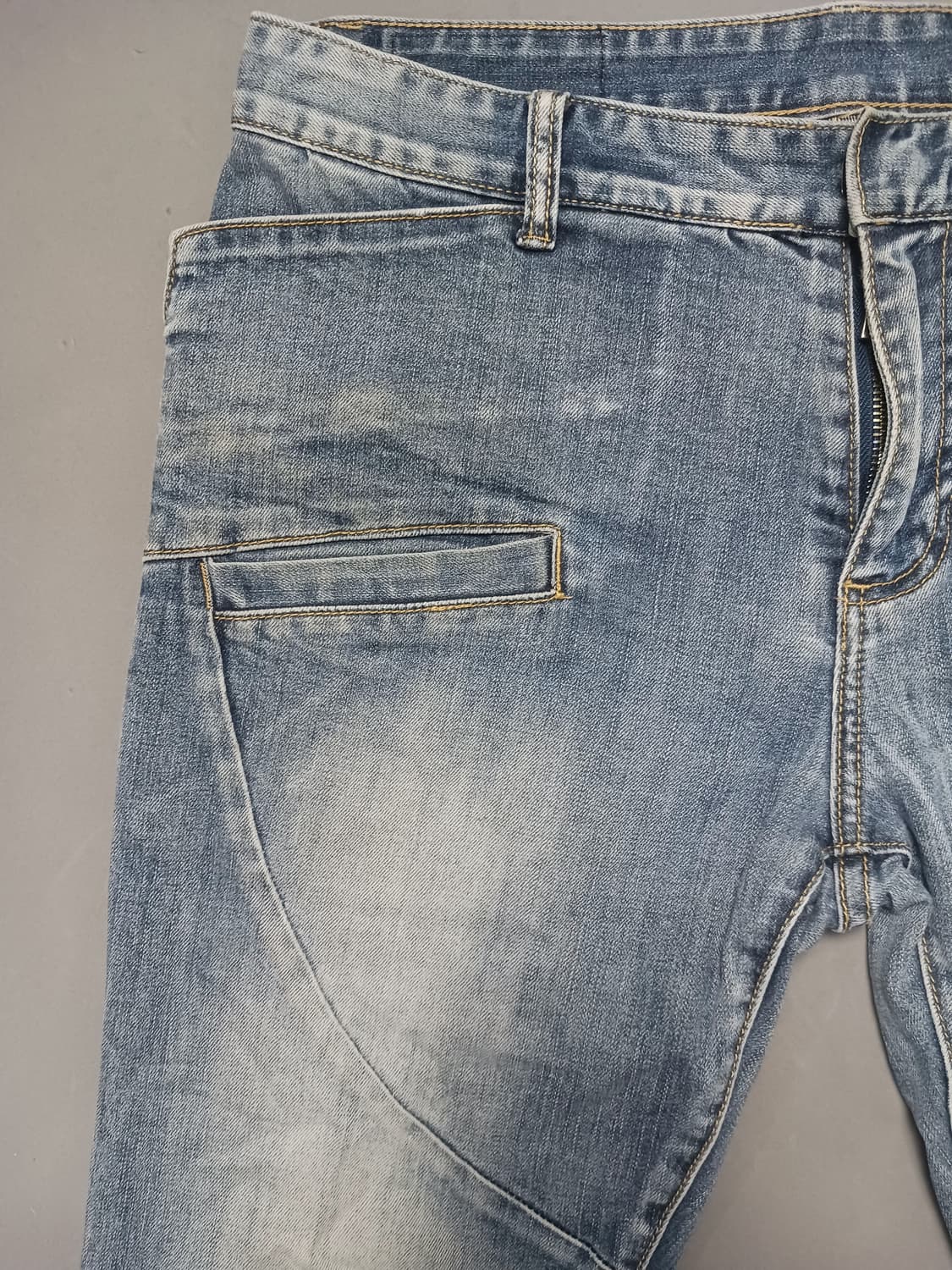 [34] 발망 연청 바이커진 청바지 상품이미지2