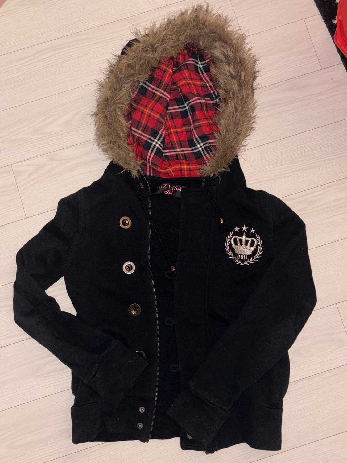 리즈리사 Liz Lisa 펑크 후드 집업 상품이미지1