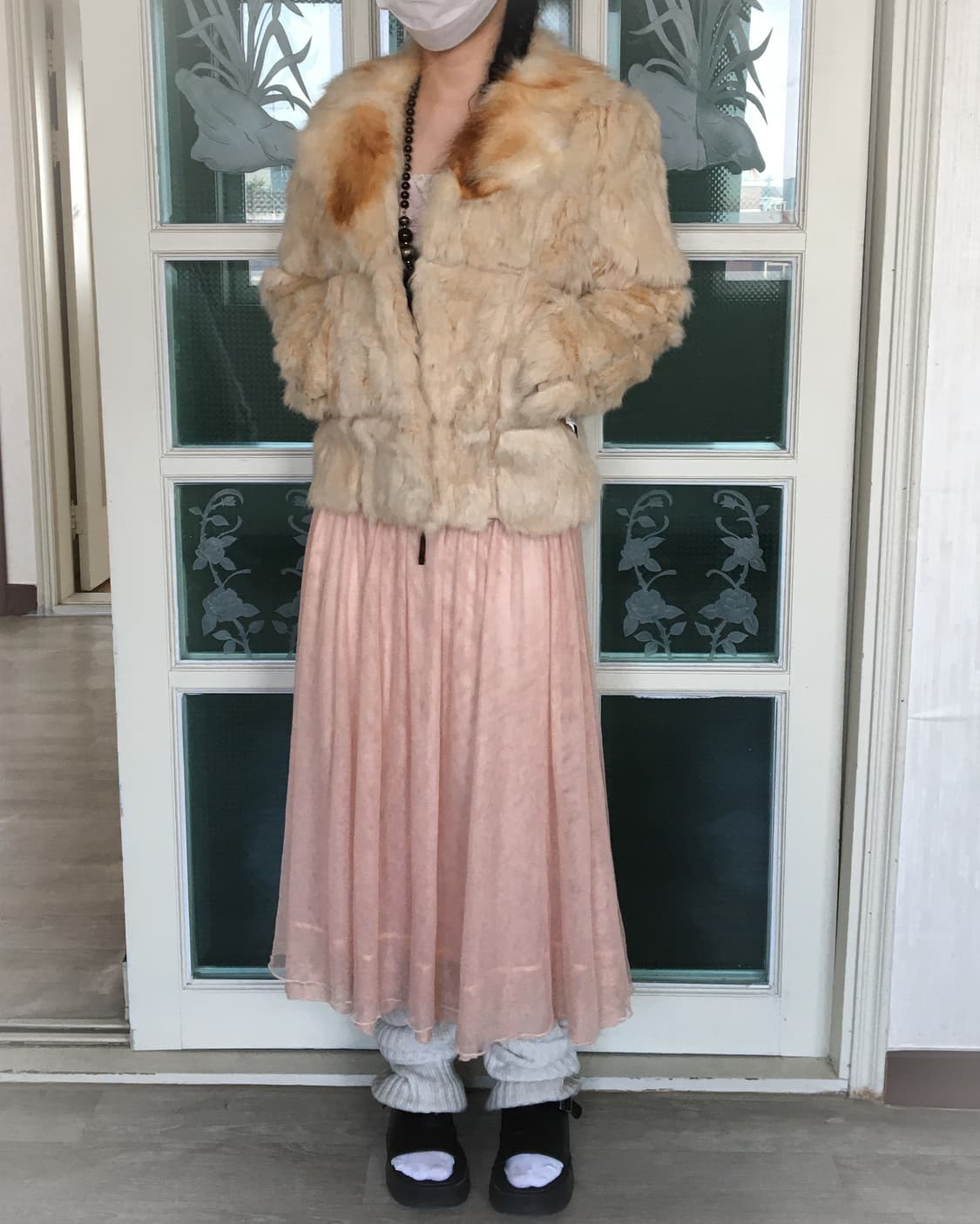 Mixed fur line detail jacket 상품이미지5