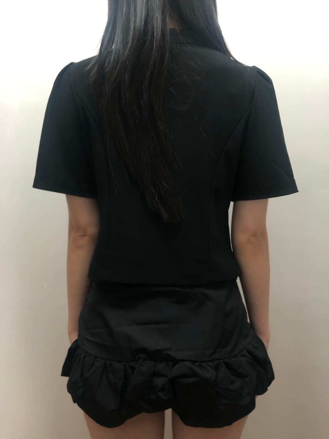 빈티지 블랙 오리엔탈 탑 상품이미지6