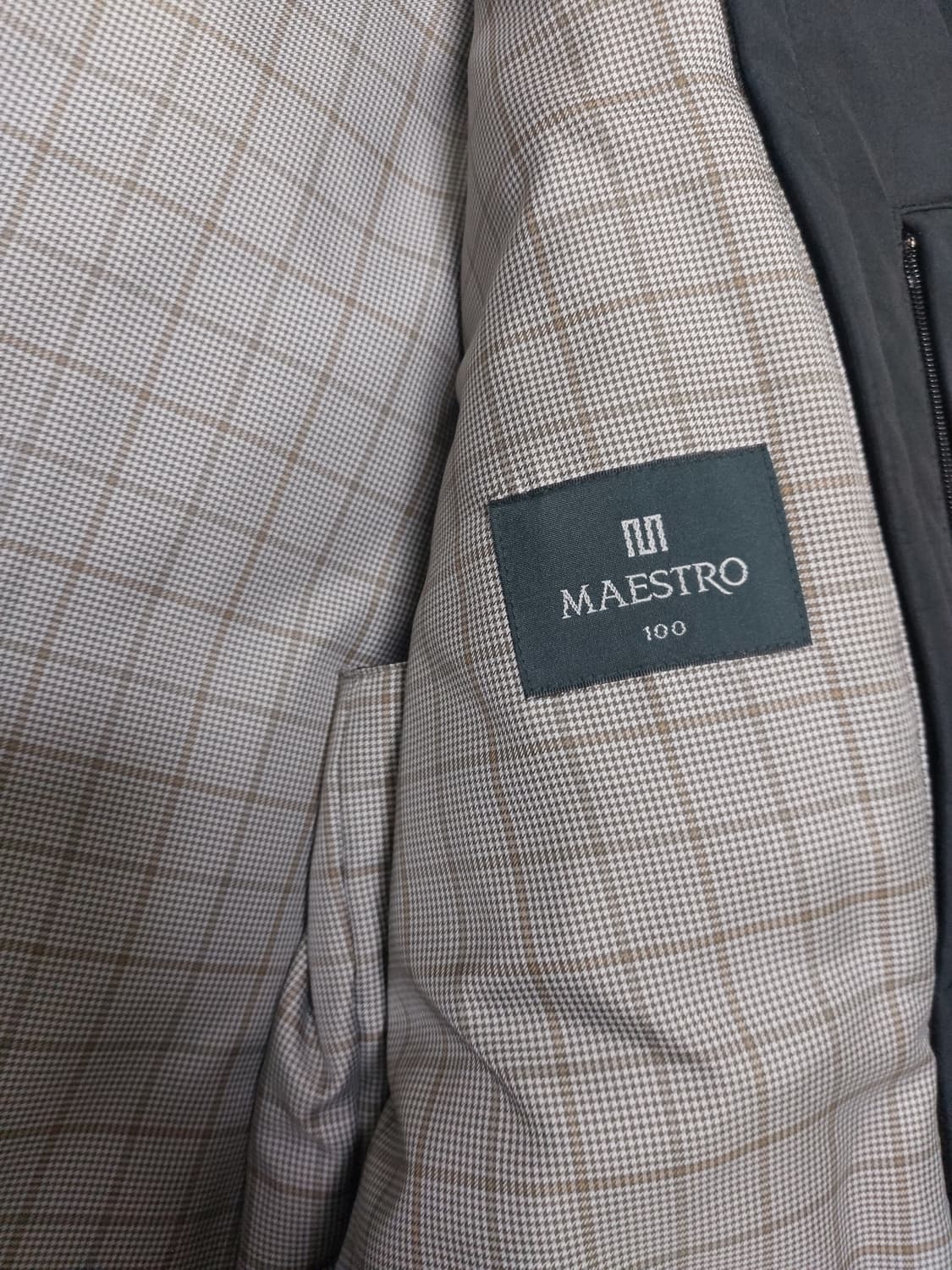 마에스트로 덕다운 무스탕 점퍼 상품이미지4