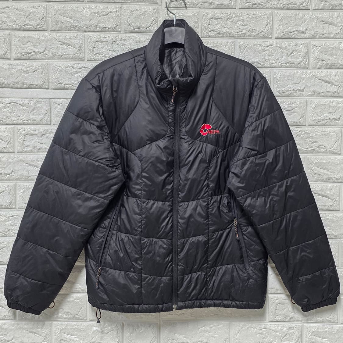 택포// 네파 블랙 경량패딩 100 상품이미지1