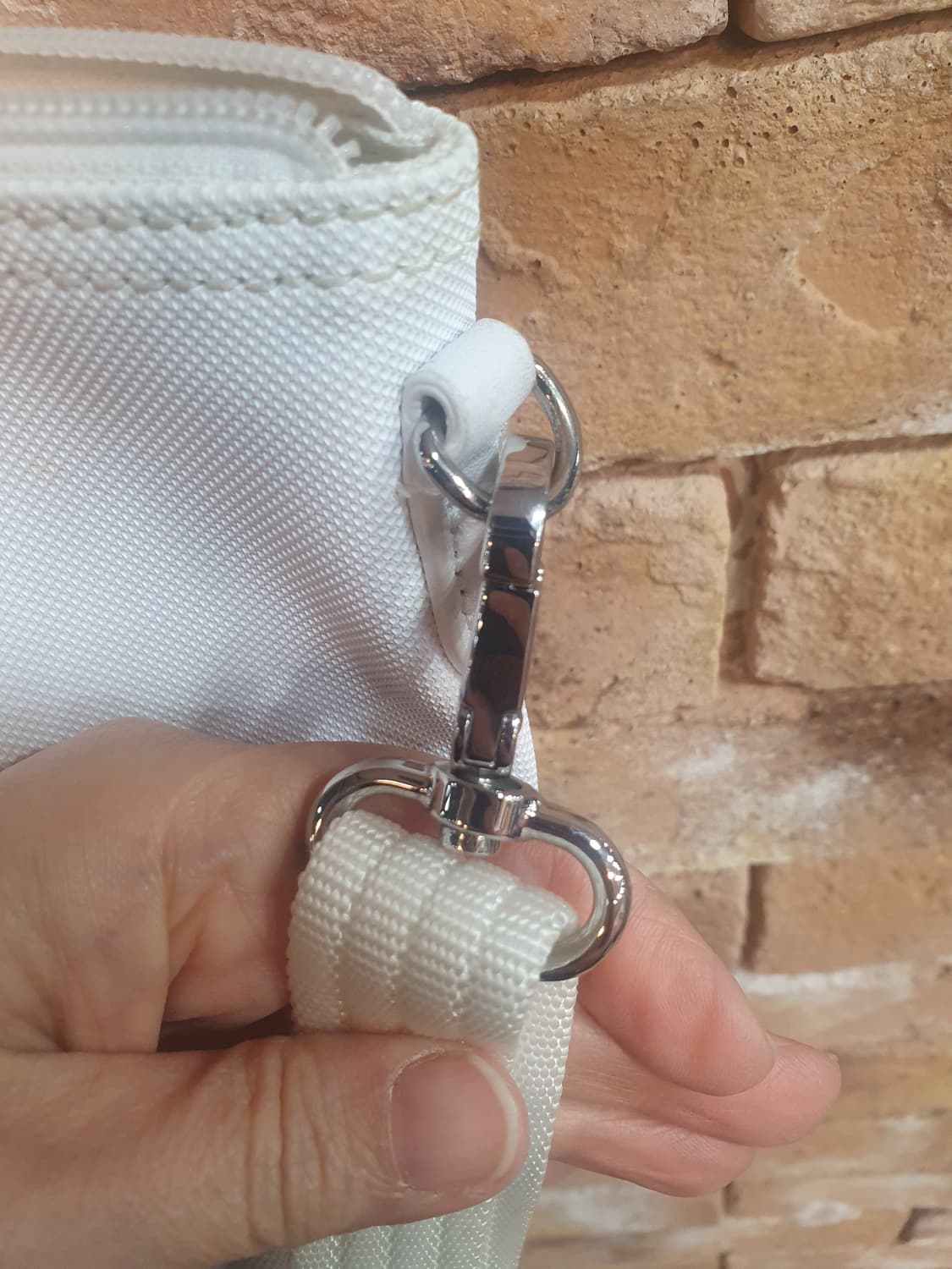 라코스테 화이트 토트백 숄더백 상품이미지4