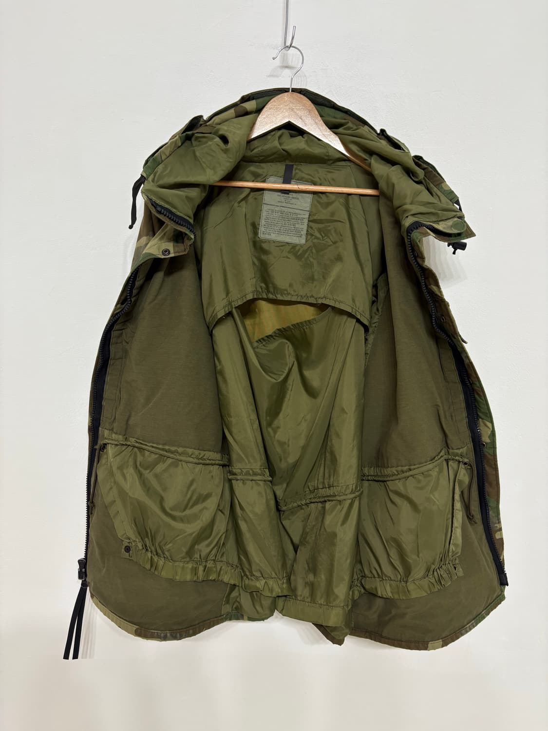 90's U.S Army Gore-tex ecwcs Woodland Pa 상품이미지8