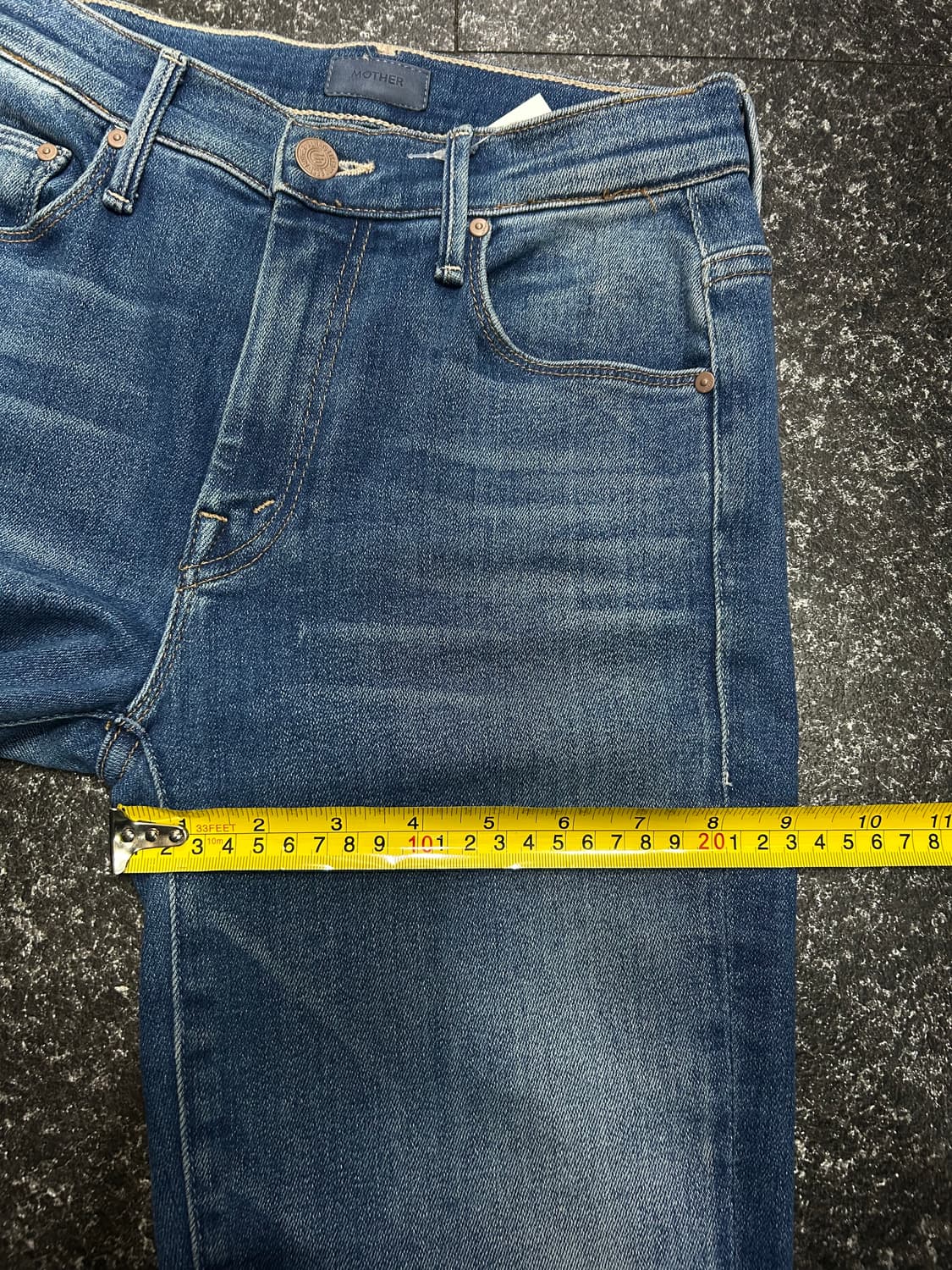 마더 MOTHER 부츠컷 약스판 데님 팬츠 청바지 25인치 상품이미지8
