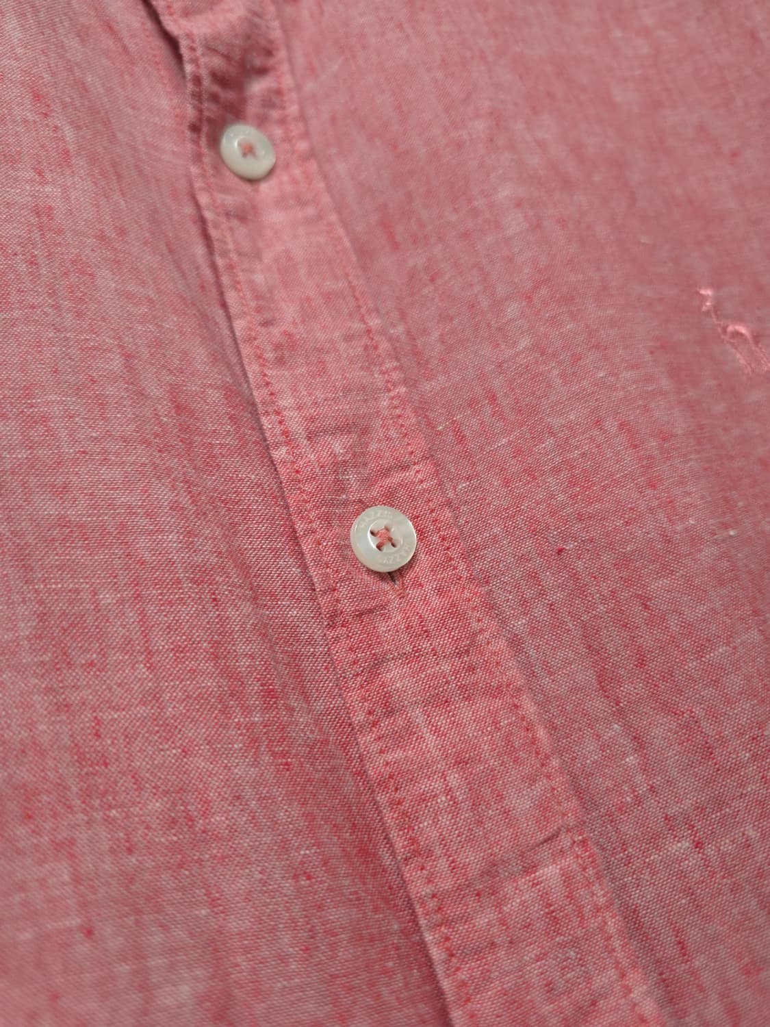 헤지스 남성 코튼 린넨 혼방 긴팔 봄여름 셔츠 (105) 상품이미지6