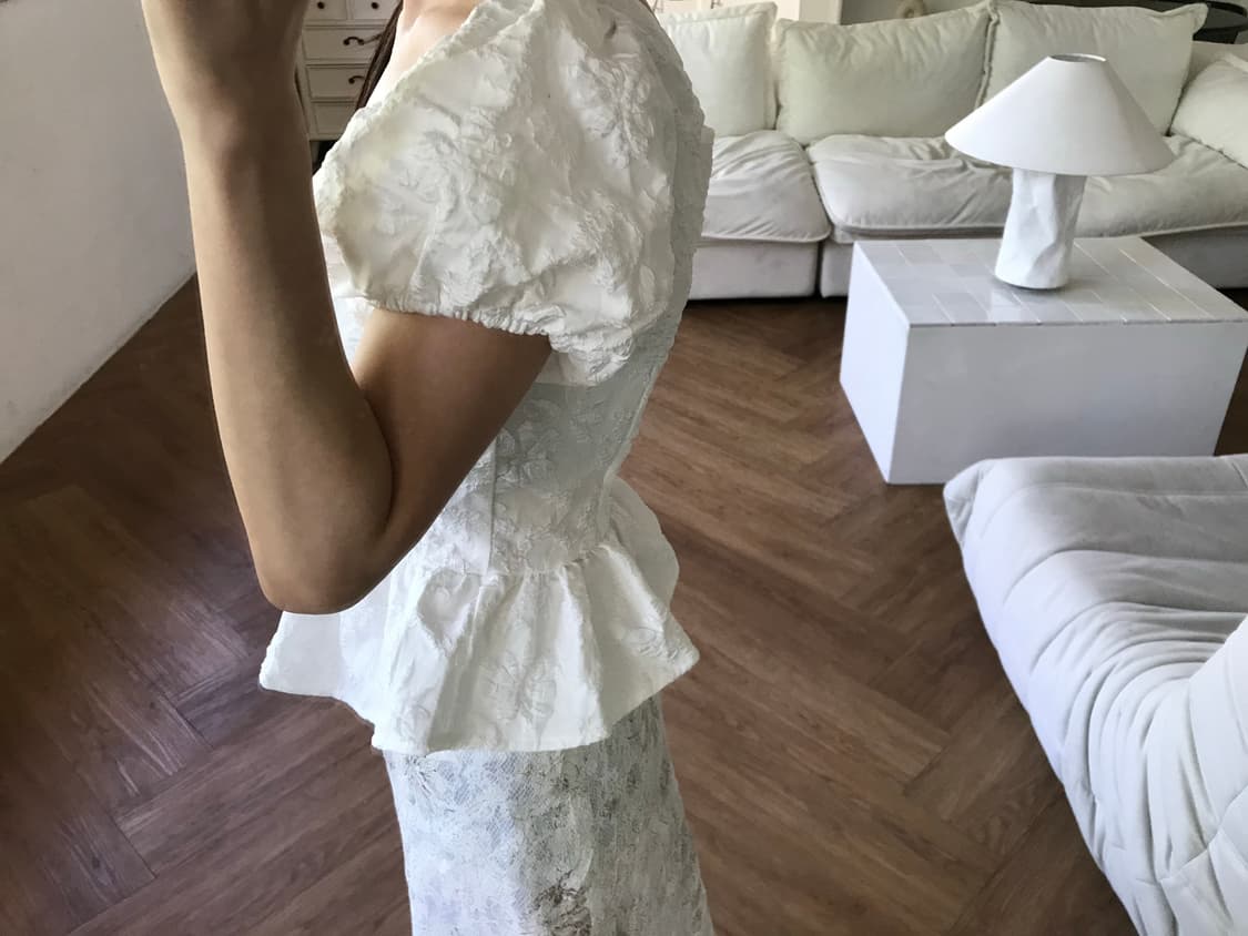 vintage puff blouse 상품이미지7