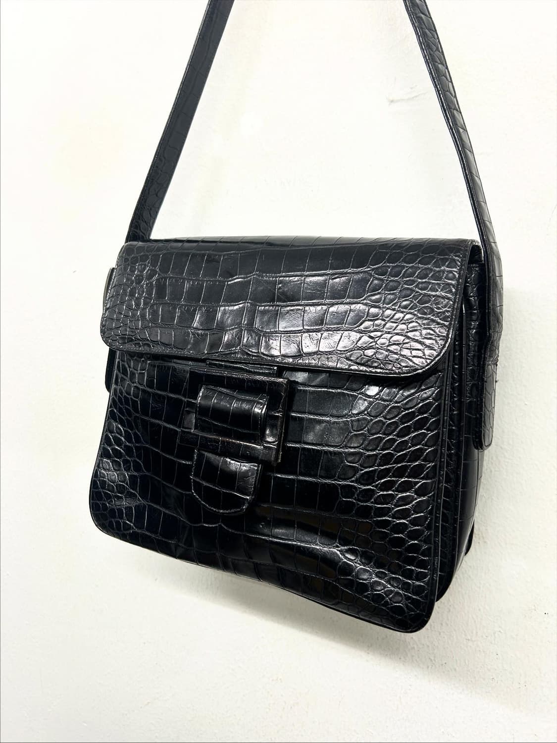 조니파라 x 스테판 켈리앙 크로커다일 숄더백 상품이미지2