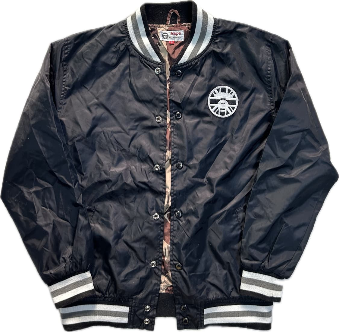 00s 베이프 에이프 카모 스타디움 자켓 상품이미지2