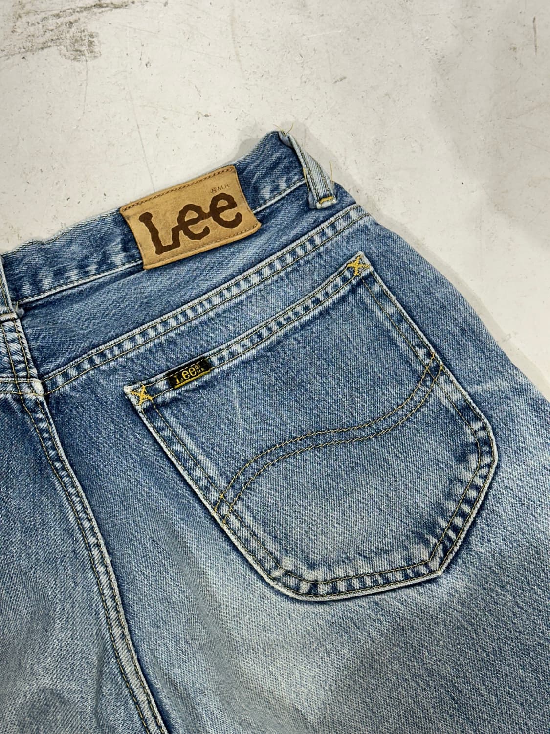 리 에드윈 와이드 연청 데님 워크 팬츠 청바지  상품이미지6